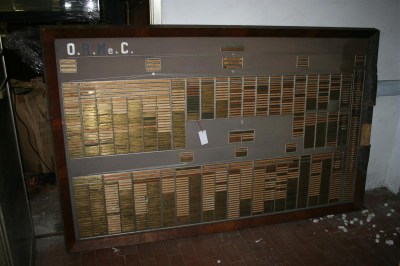 Pannello organigramma O.R.M.e.C